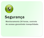 Segurança Monitoramento 24 horas, controle de acesso garantindo tranquilidade.